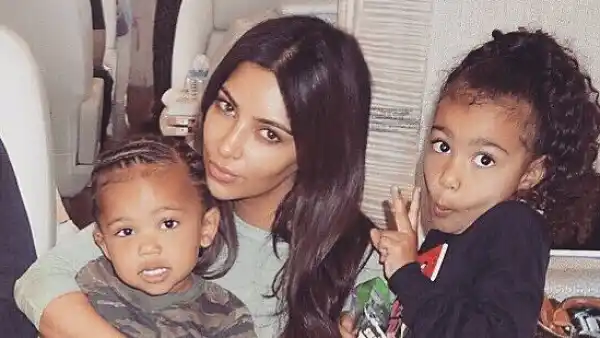 Kim Kardashian Son Saint Killed His Elf on A Shelf North Built Grave
