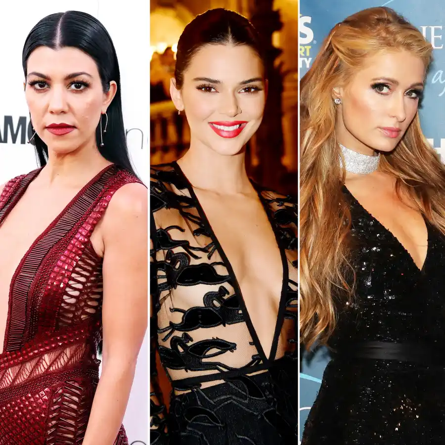 Kourtney Kardashian Kendall Jenner Scott Disick Sofia Richie Paris Hilton Vacation Aspen