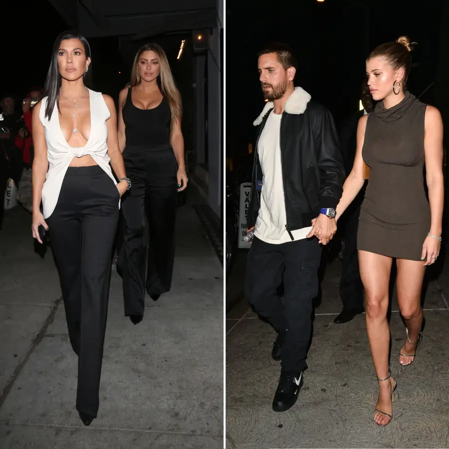 Kourtney Kardashian and Scott Disick