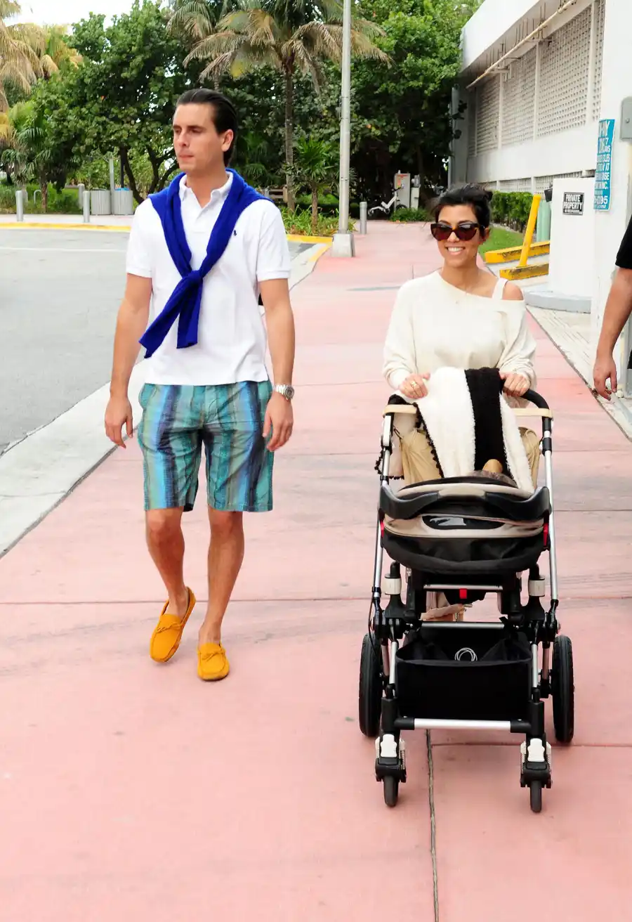 Scott Disick and Kourtney Kardashian