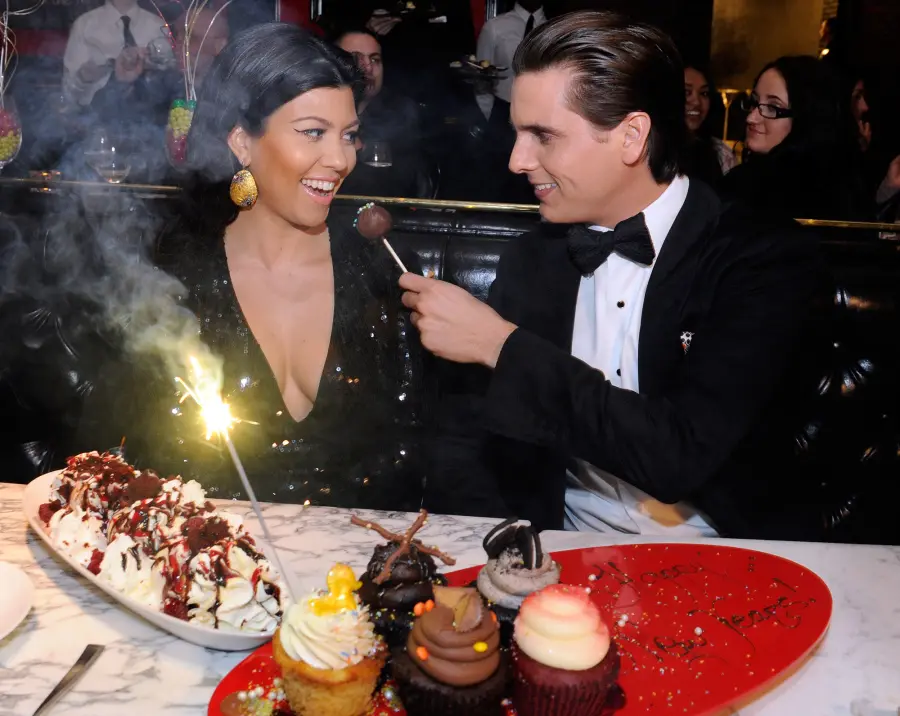 Scott Disick and Kourtney Kardashian