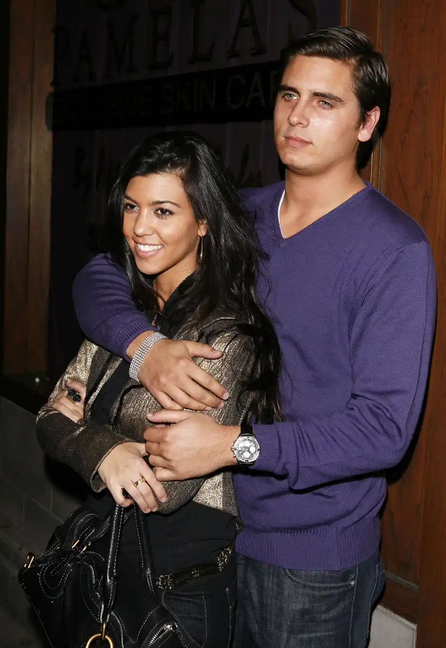 Kourtney Kardashian and Scott Disick