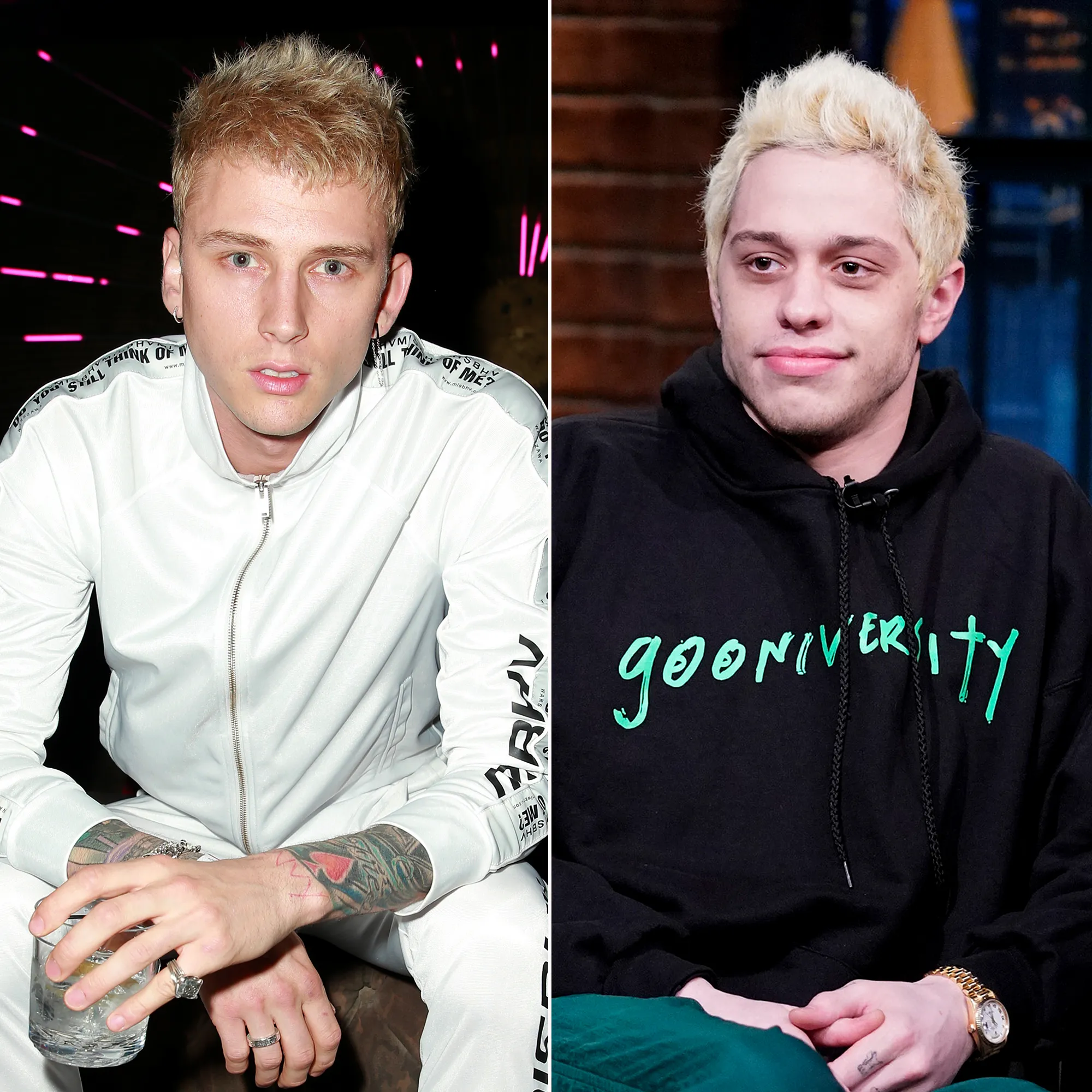 Machine Gun Kelly Supports Pete Davidson