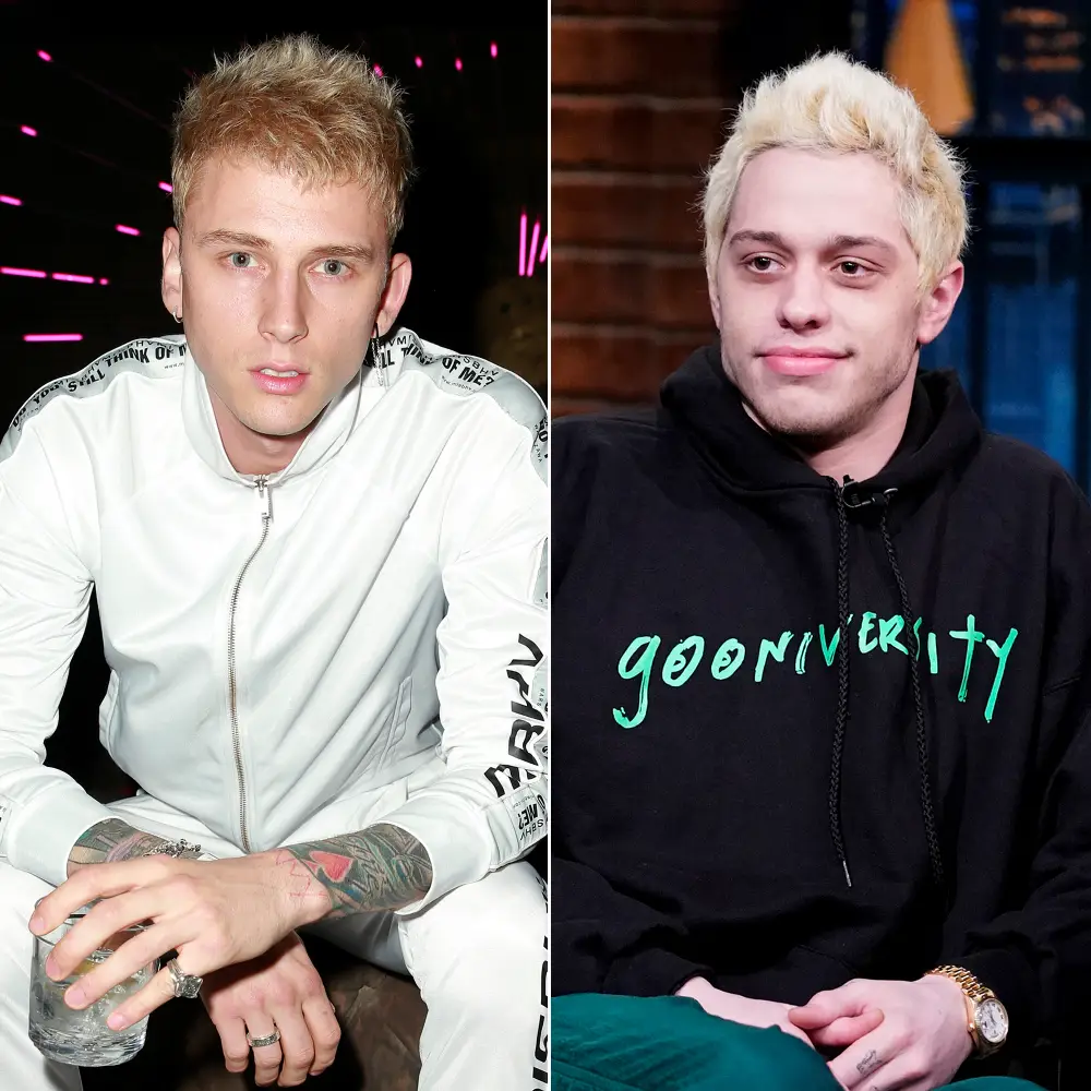 Machine Gun Kelly Supports Pete Davidson