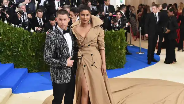 Nick Jonas Jokes 'Rule Number One' for Relationship With Priyanka Chopra Is to 'Never Step on Her Train'