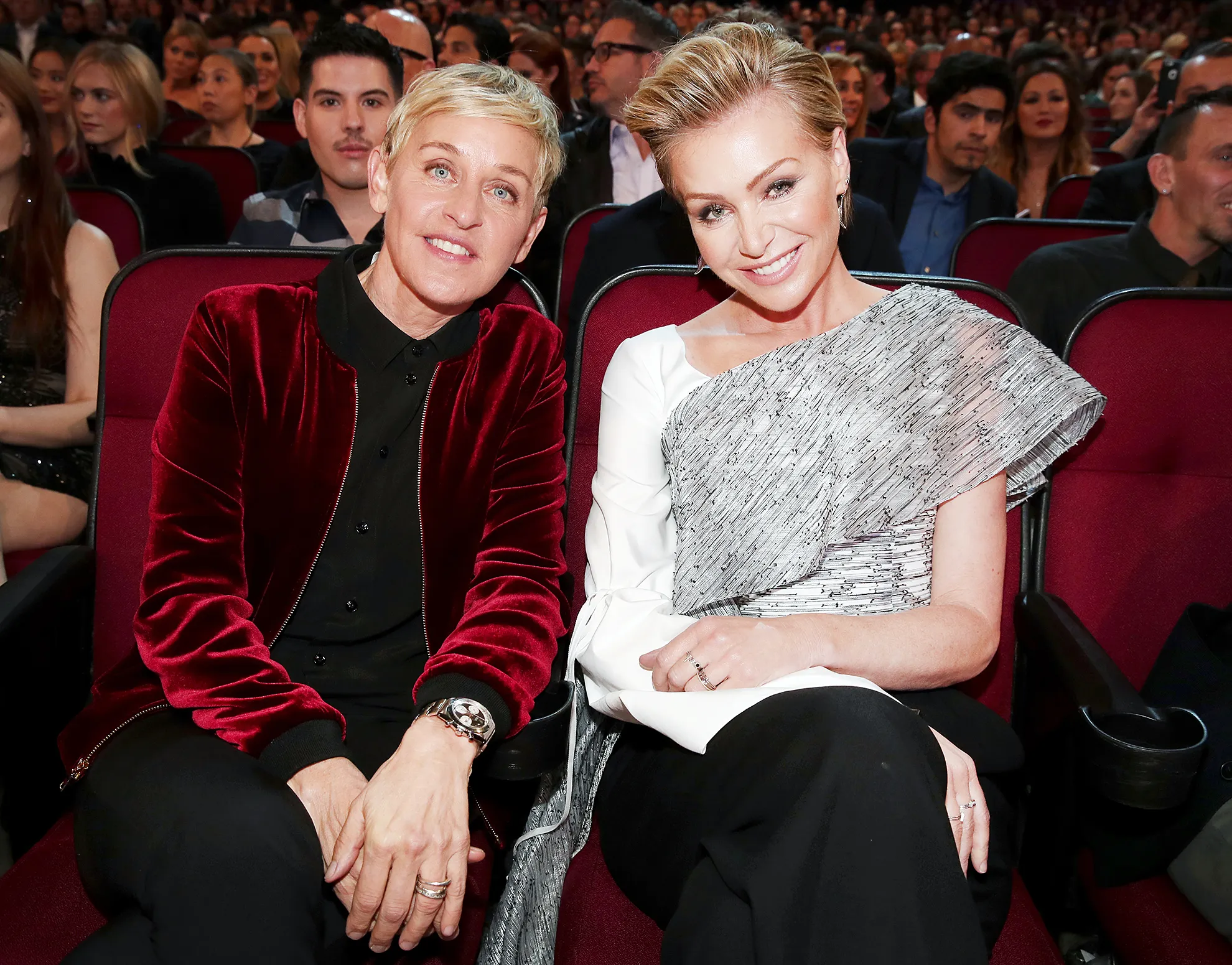 Portia de Rossi Urging Ellen DeGeneres to Leave Talk Show