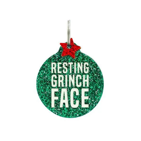 Rebel Dawg Glitter Tags