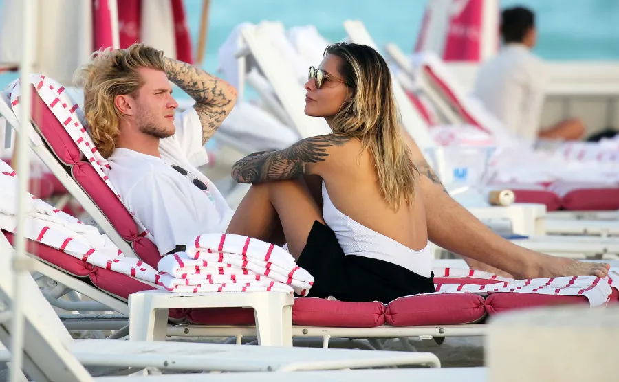 Gavin Rossdale Sophia Thomalla Split Kisses Loris Karius