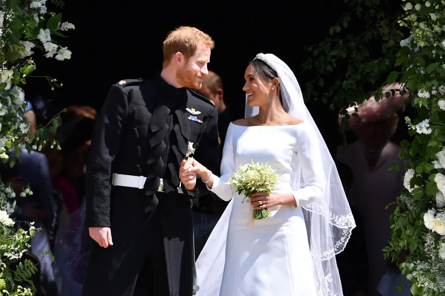 prince harry meghan markle The Year in Love: The 11 Best Celebrity Wedding Dresses of 2018