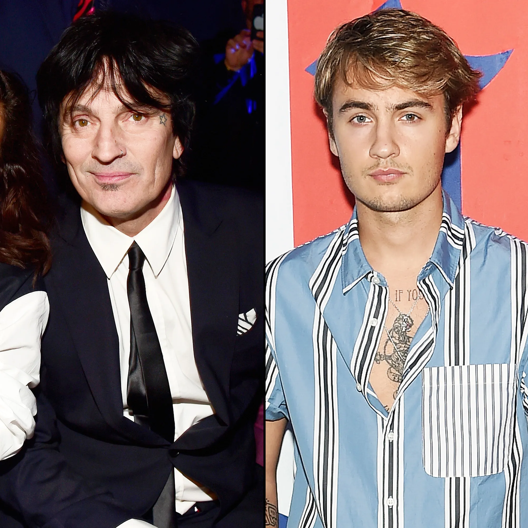 Tommy Lee Brandon Thomas Lee Hug It Out After Physical Alteration