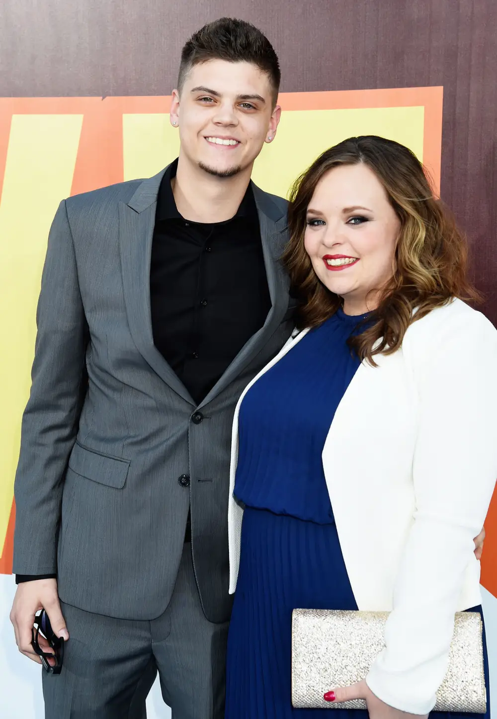 Tyler Baltierra (L) and Catelynn Lowell
