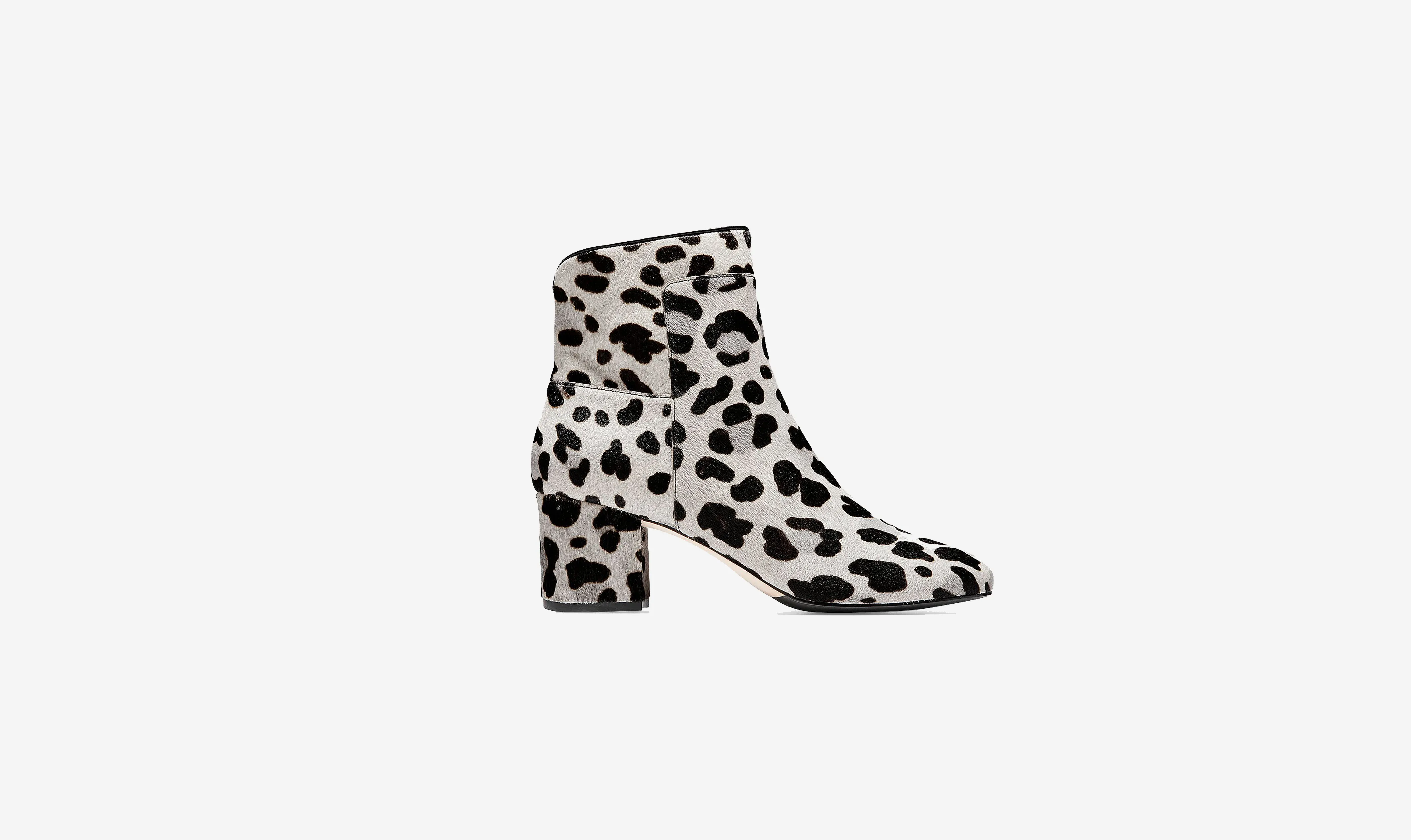 cole haan leopard print boots