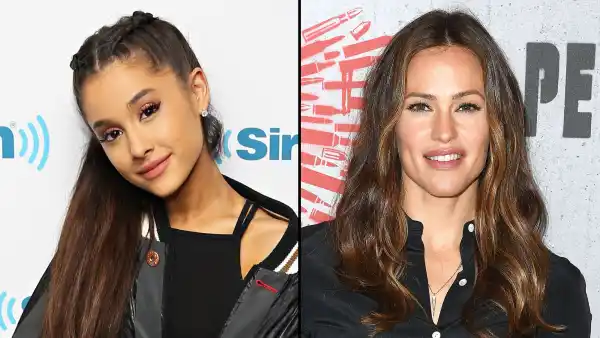 Ariana Grande and Jennifer Garner