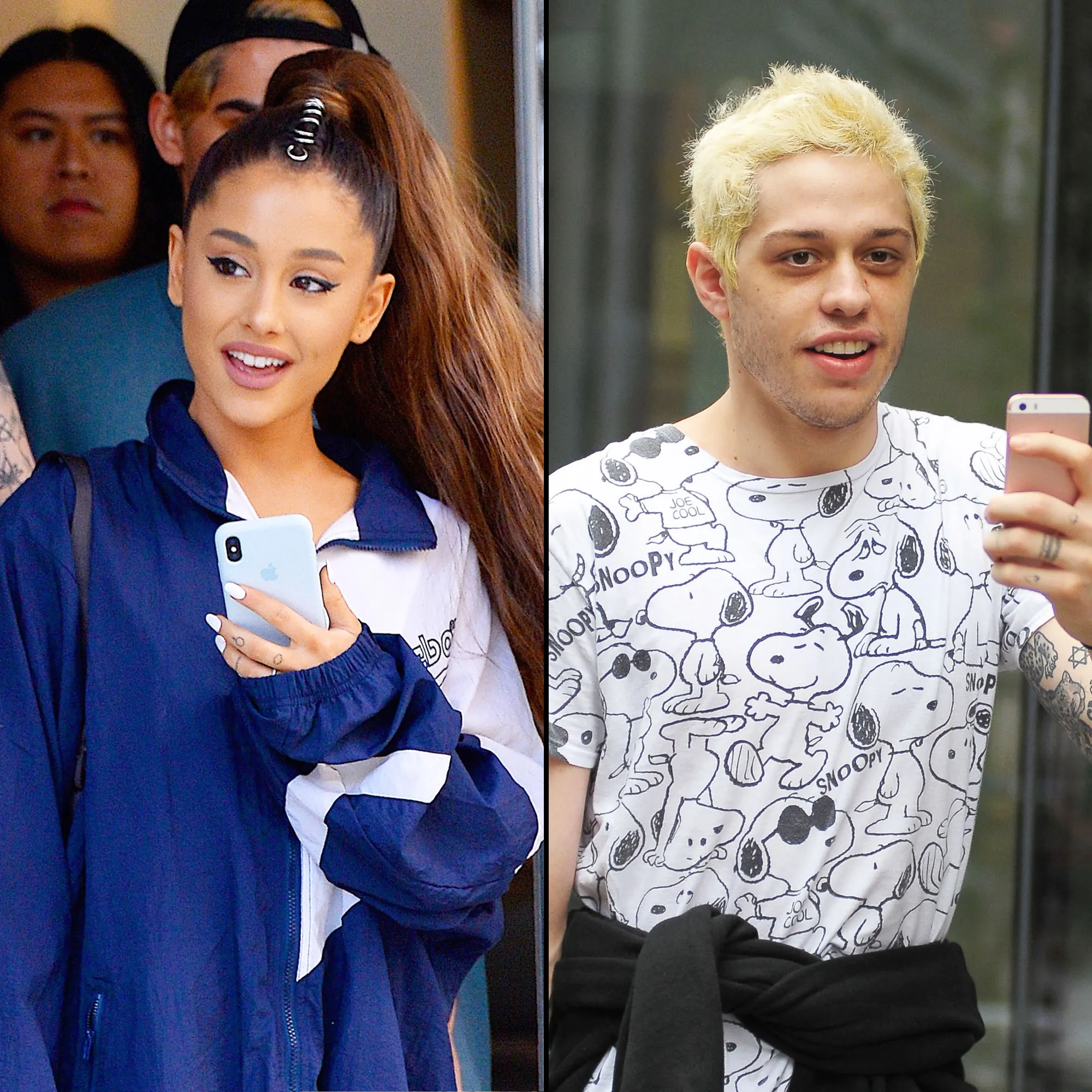 Ariana Grande and Pete Davidson
