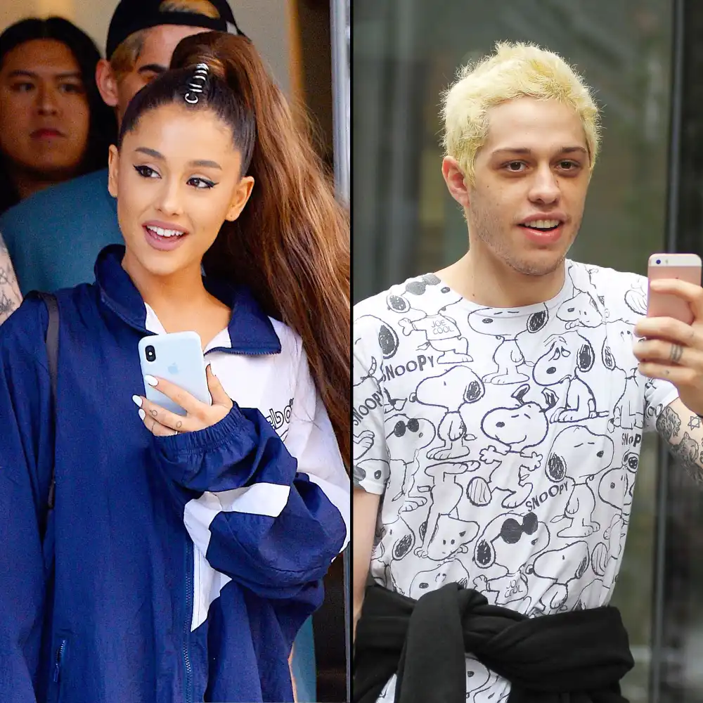 Ariana Grande and Pete Davidson