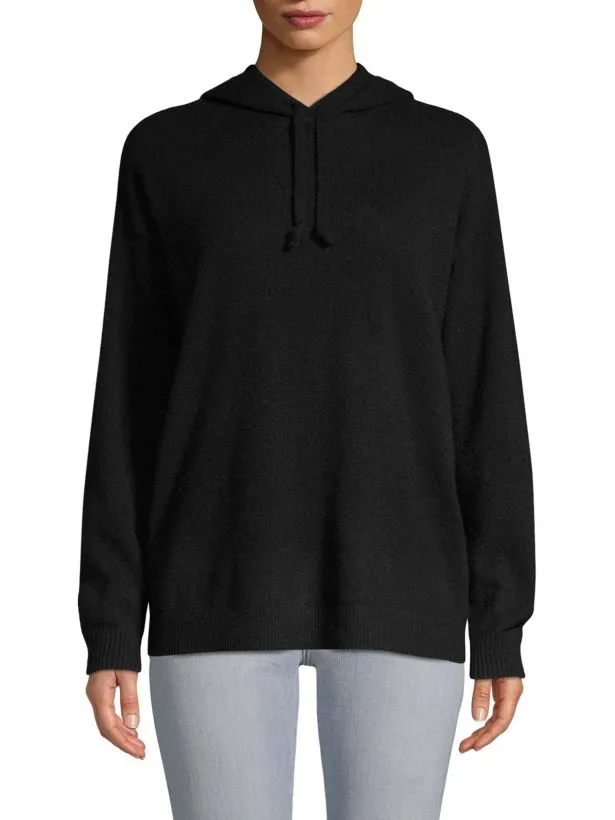 black cashmere saks fifth avenue in black