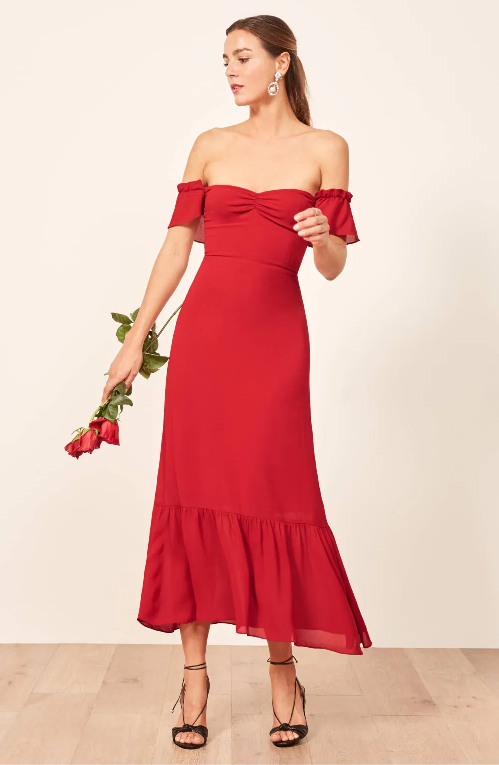 Reformation butterfly dress