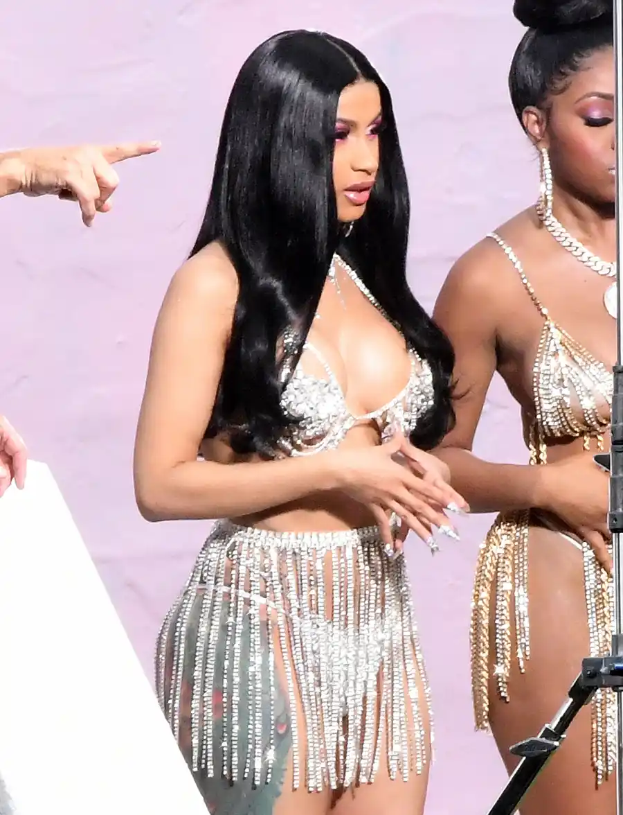 cardi-b-music-video-shoot