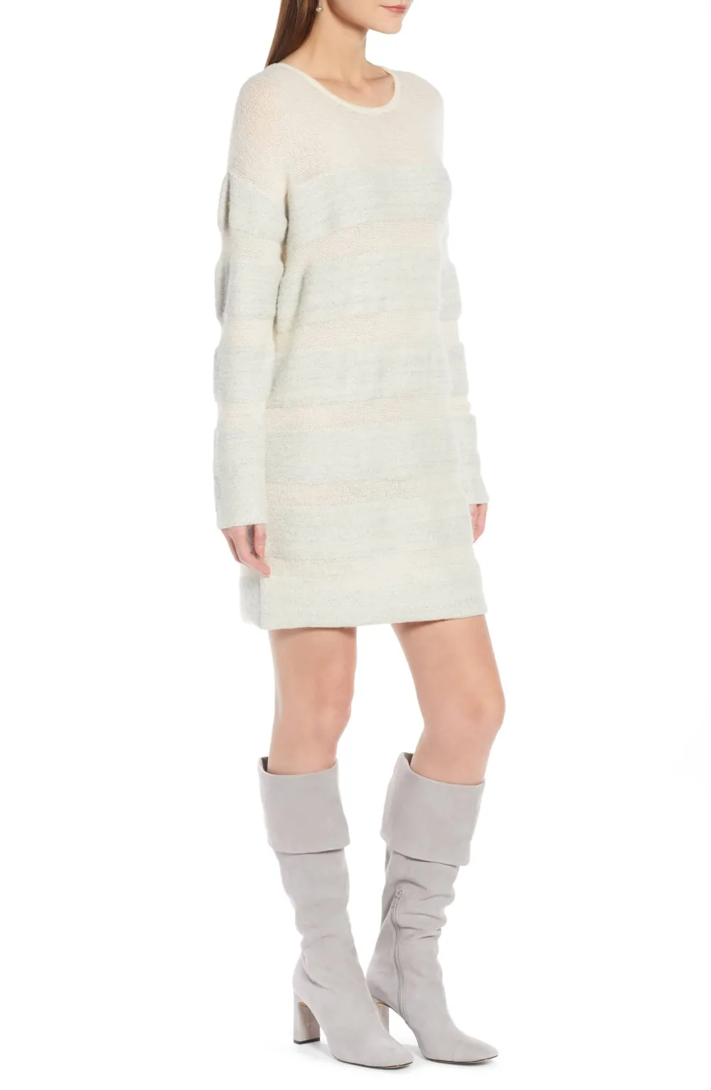 something navy sweaterdress