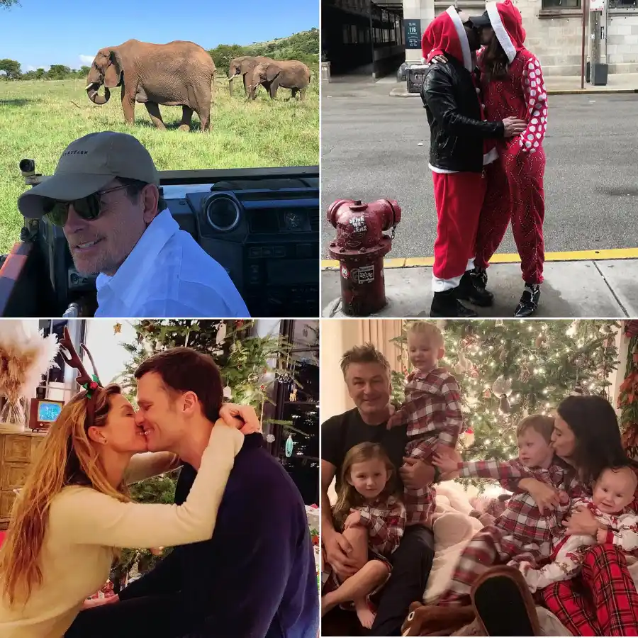 Celebrities Celebrating Christmas 2018
