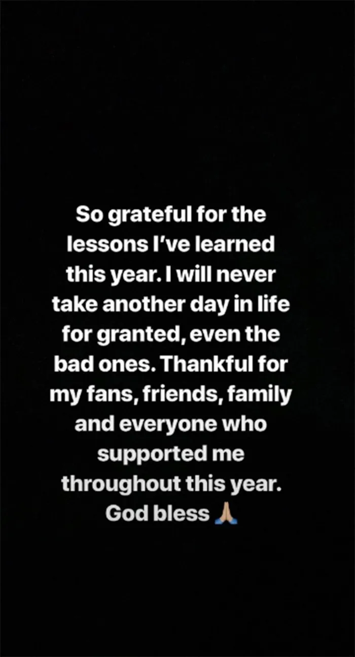 demi lovato new years message 2018
