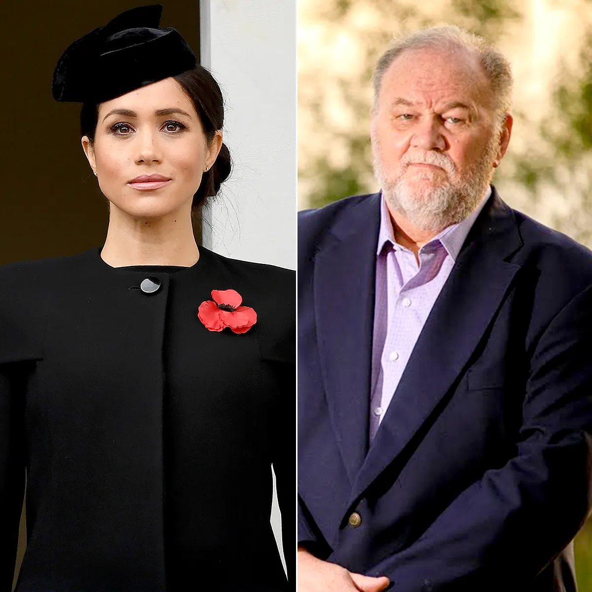 Duchess Meghan and Thomas Markle