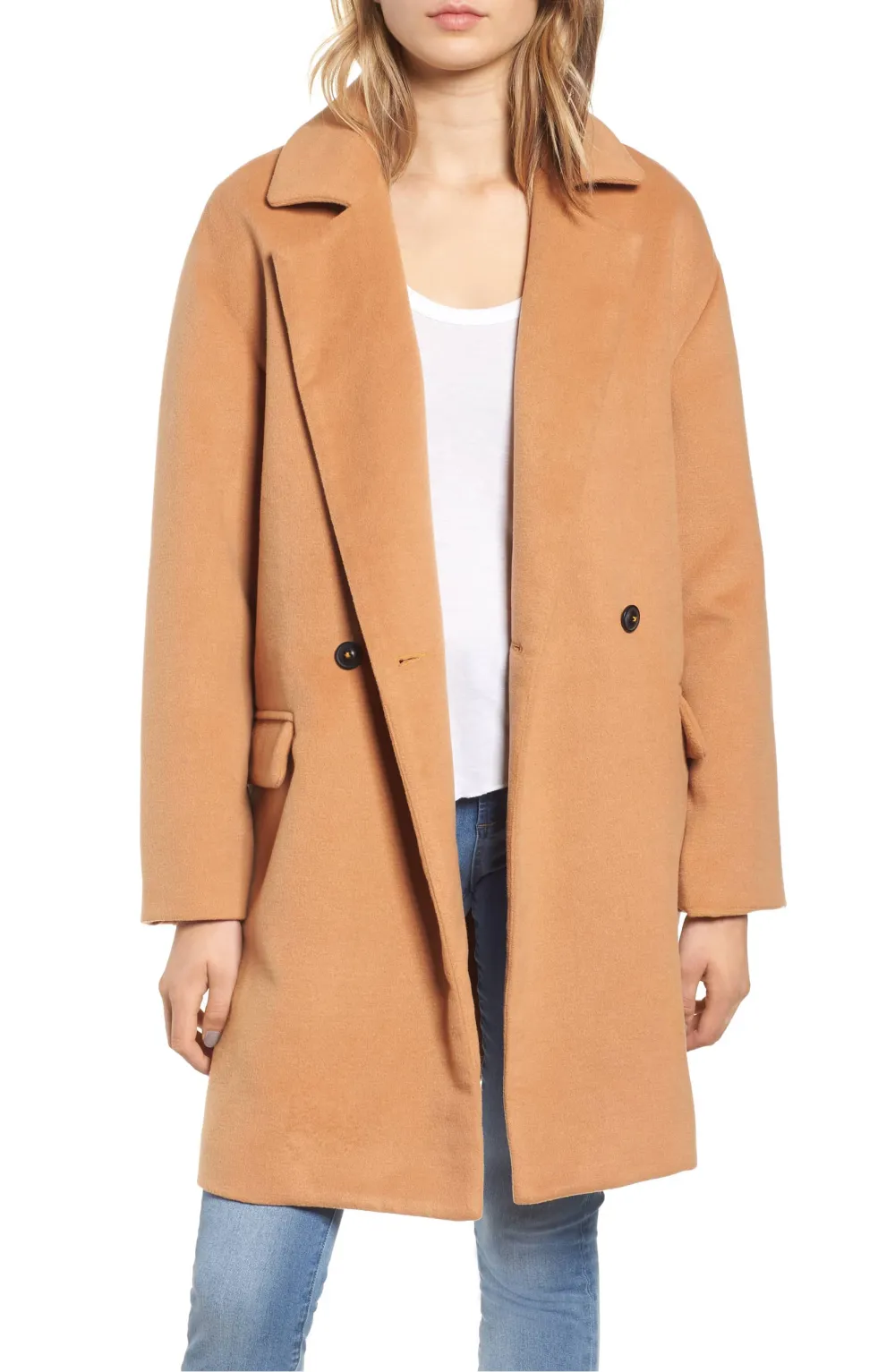 leith tan coat