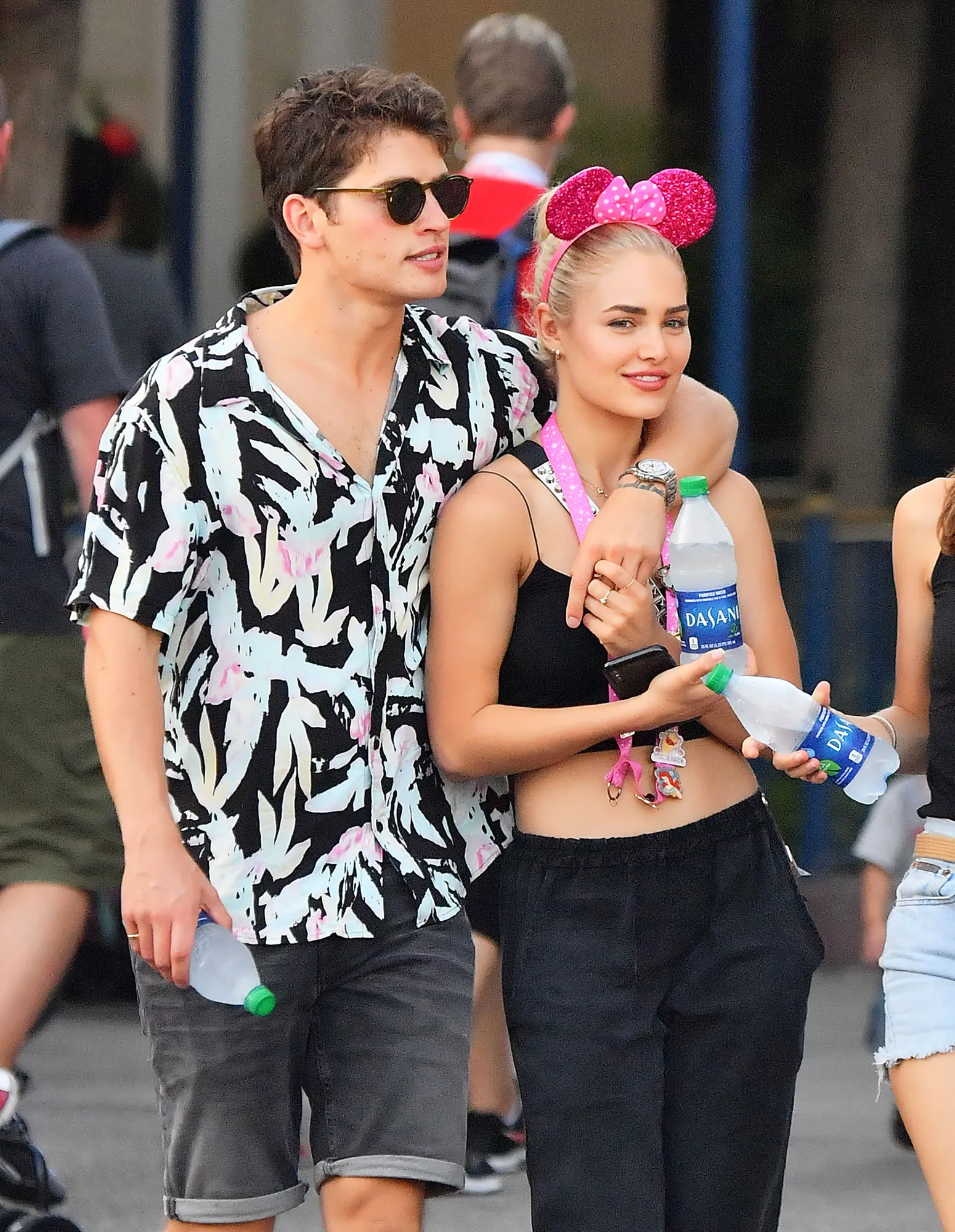 Gregg Sulkin and his girlfriend Michelle Randolph