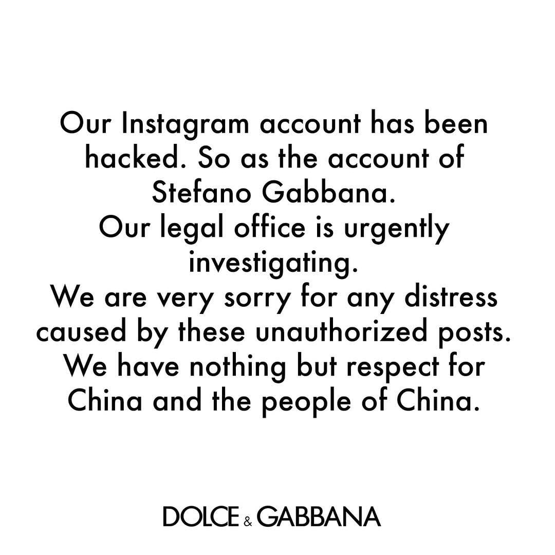 China,brand,fashion,racist,Dolce &amp; Gabbana