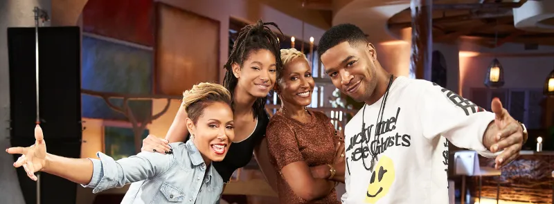 Jada Pinkett Smith, Willow Smith, and Adrienne Banfield-Jones