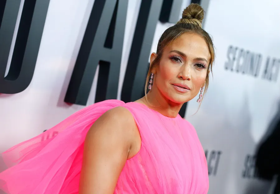 jennifer-lopez-second-act-pink-dress-top-knot