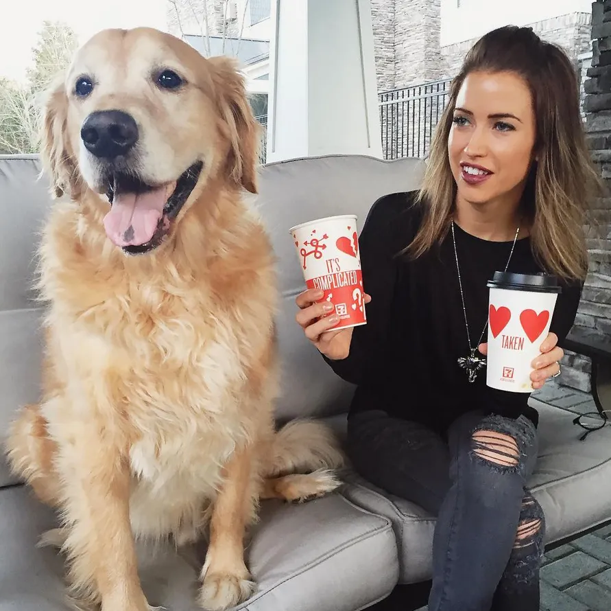 Kaitlyn Bristowe and dog Tucker