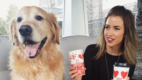 Kaitlyn Bristowe and dog Tucker