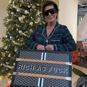 Kardashian Christmas Morning