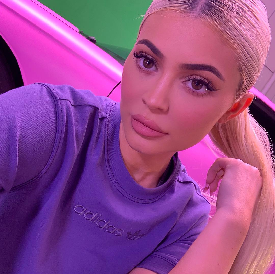 kylie jenner adidas falcon