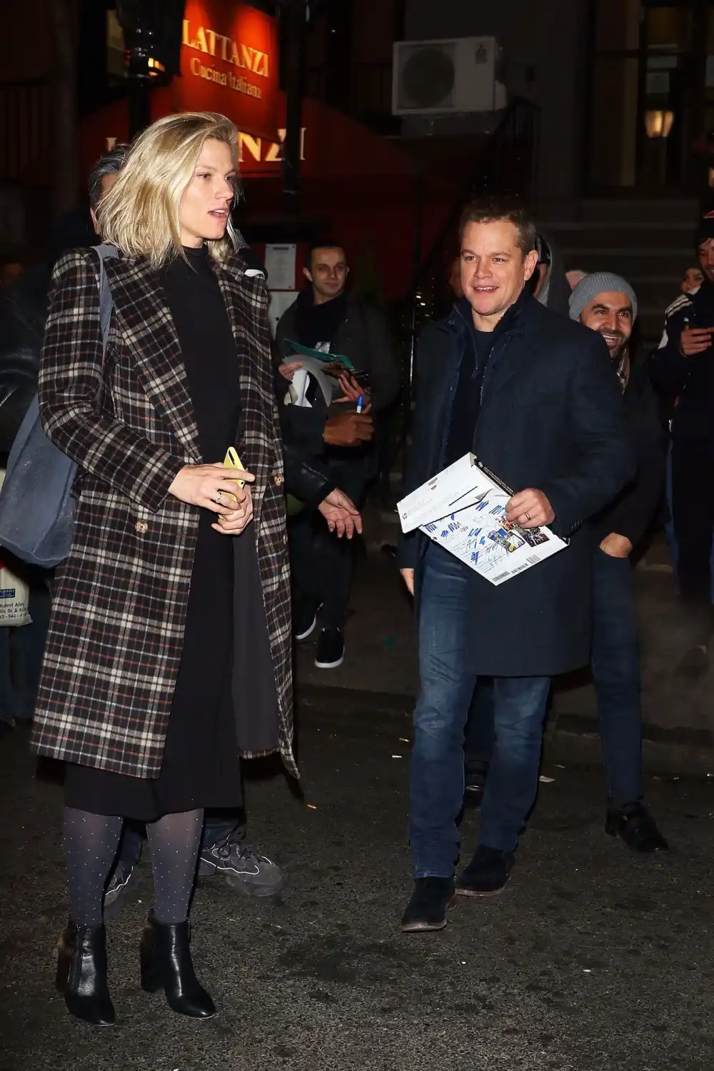 Matt Damon and BFF Ben Affleck's Ex Lindsay Shookus Have Dinner Ahead of &lsquo;SNL&rsquo;