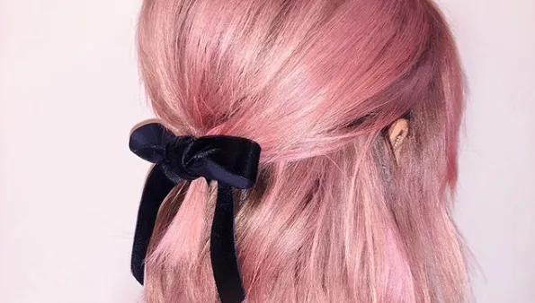 lucy hale pink hair
