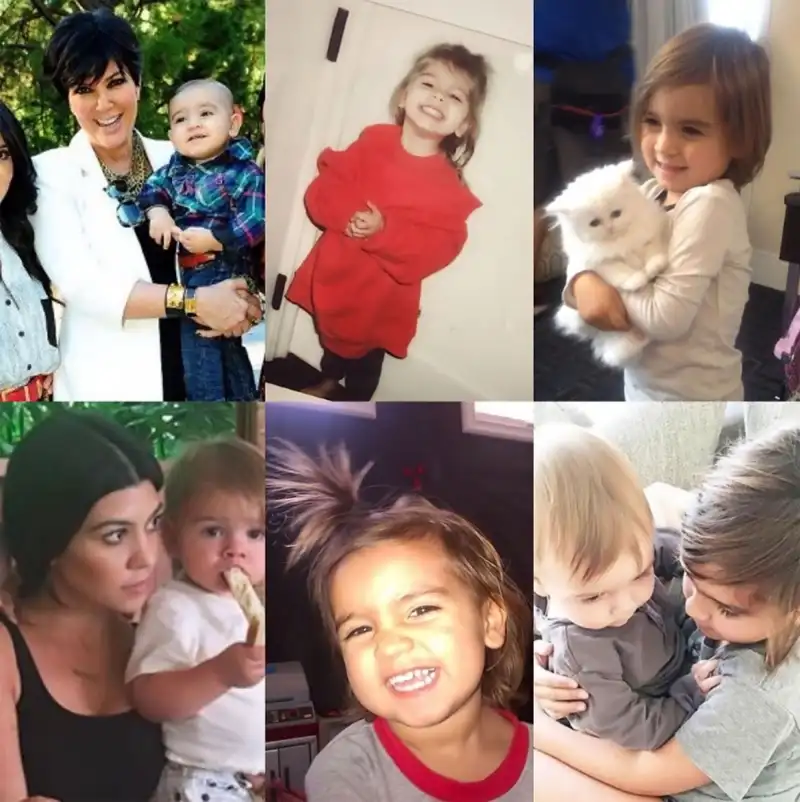 Scott Disick, Kim Kardashian and More Wish Mason and Reign Happy Birthday: Pics