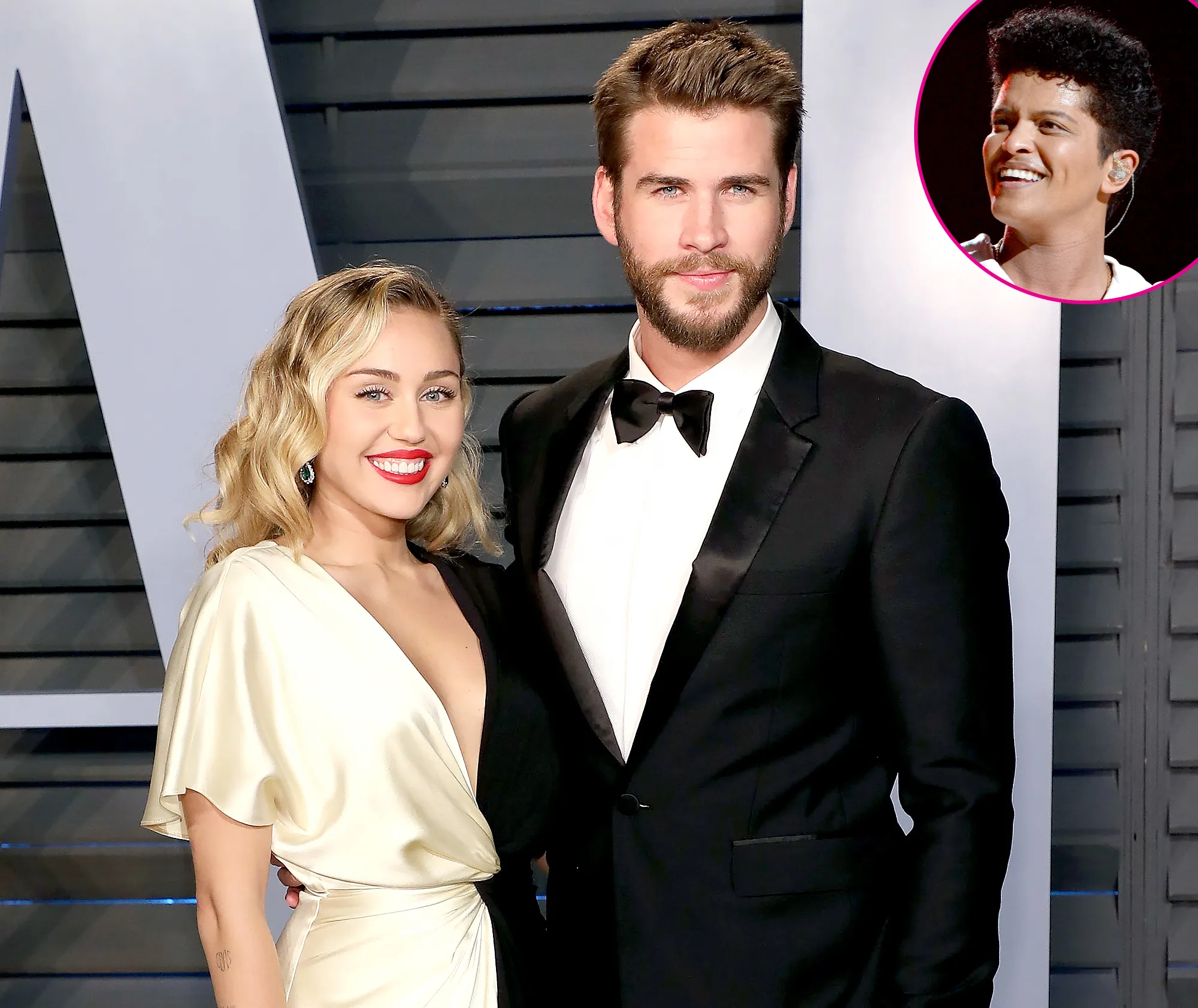 Miley Cyrus dances to Bruno Mars at wedding with Liam Hemsworth