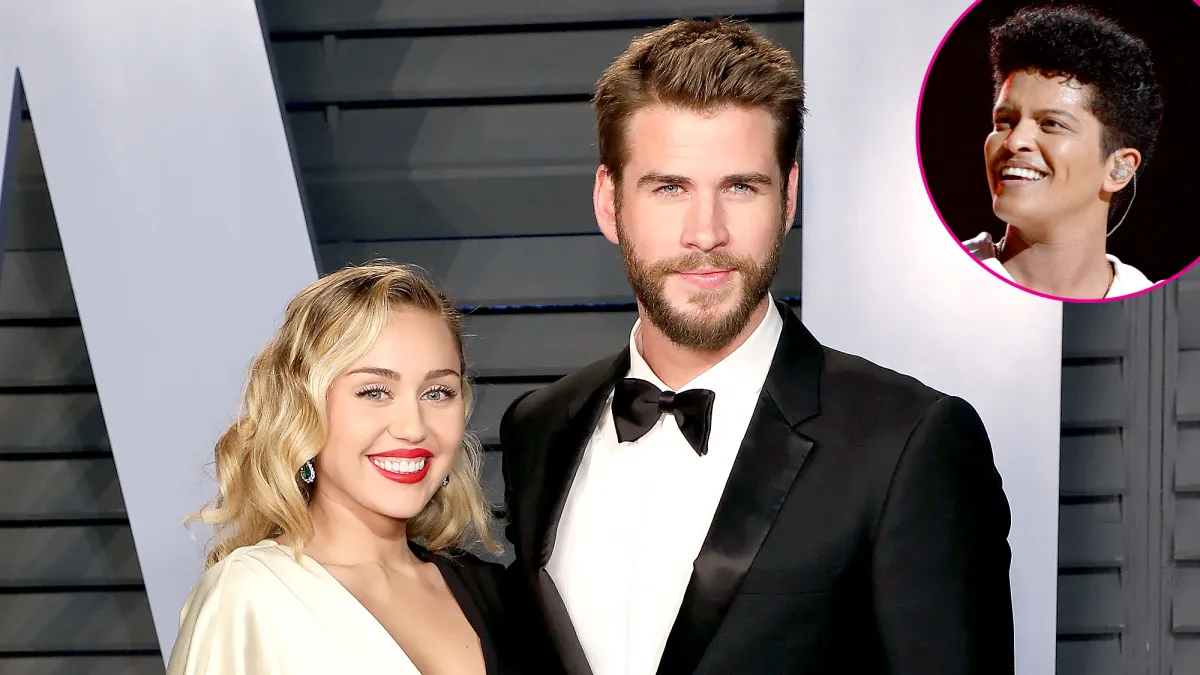 Miley Cyrus dances to Bruno Mars at wedding with Liam Hemsworth