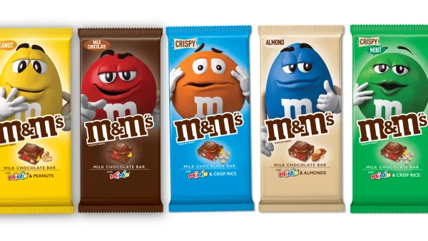 M&M’s Chocolate Bars Now Exist, and They Come in Five Delicious Flavors