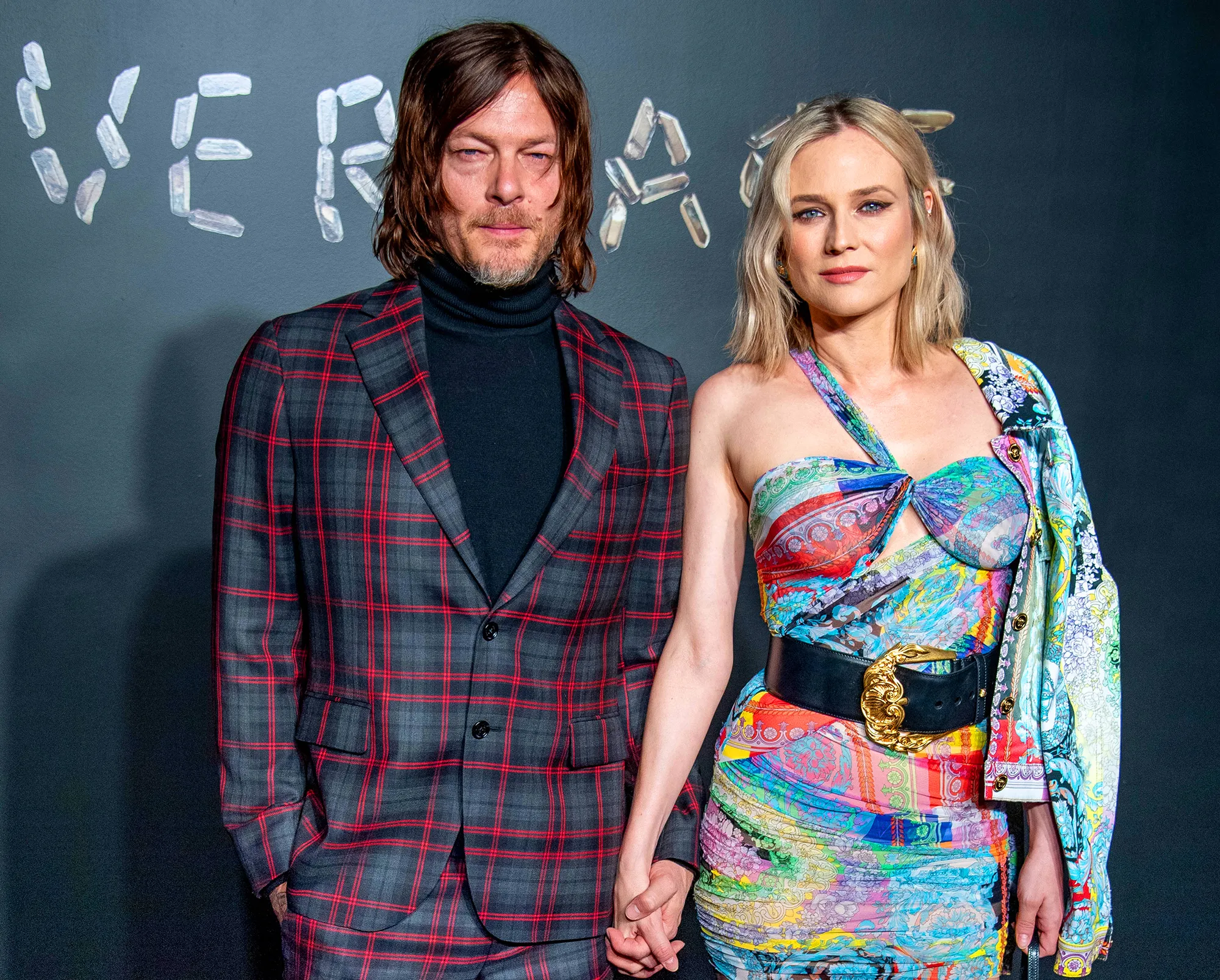 Norman Reedus and Diane Kruger