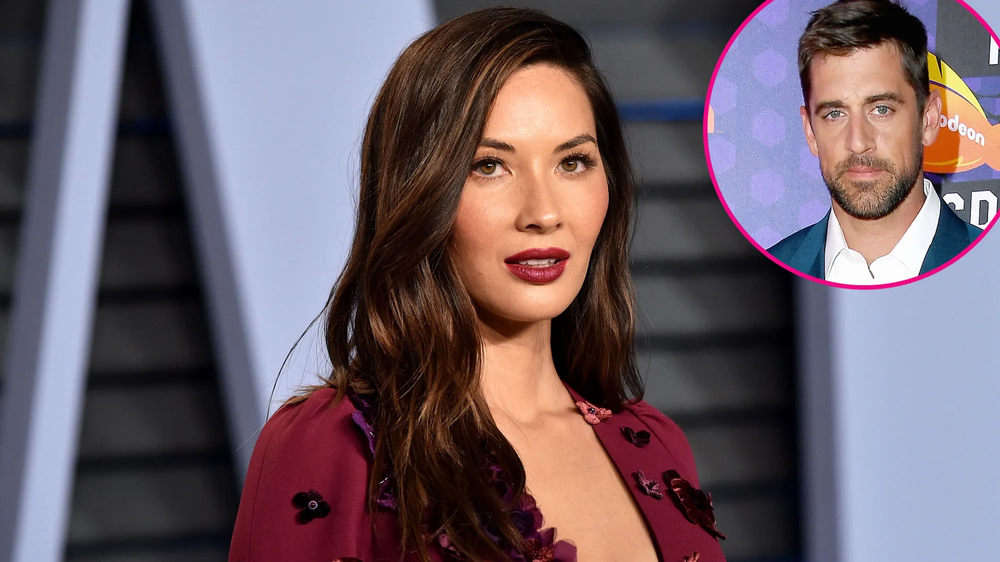 Olivia Munn and Aaron Rodgers