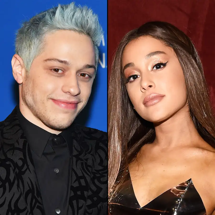 Pete Davidson and Ariana Grande