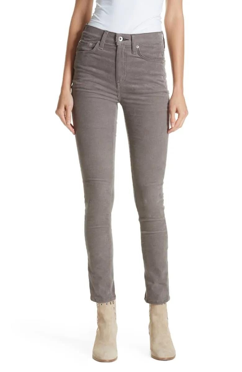 rag & bone corduroy skinny pants