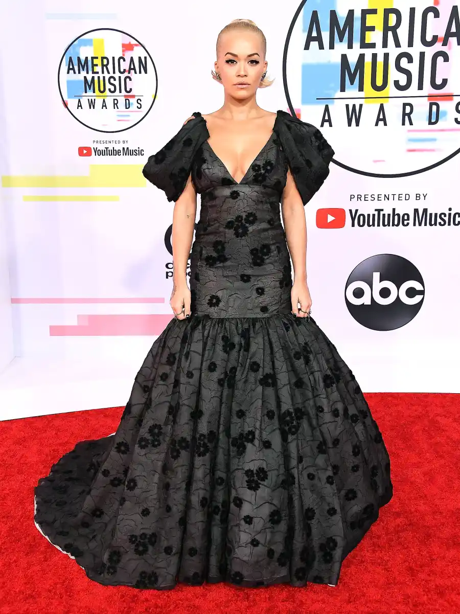 rita-ora-black-floral-gown