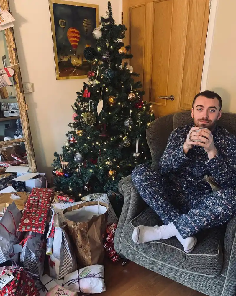 Celebrities Celebrating Christmas 2018