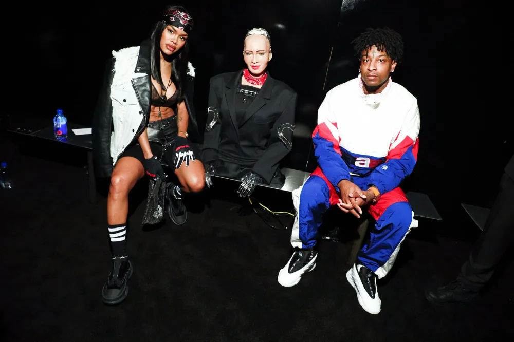 Teyana Taylor, Sophia the AI Robot and 21 Savag
