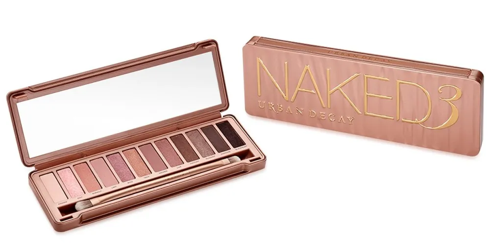urban decay naked3 eyeshadow palette