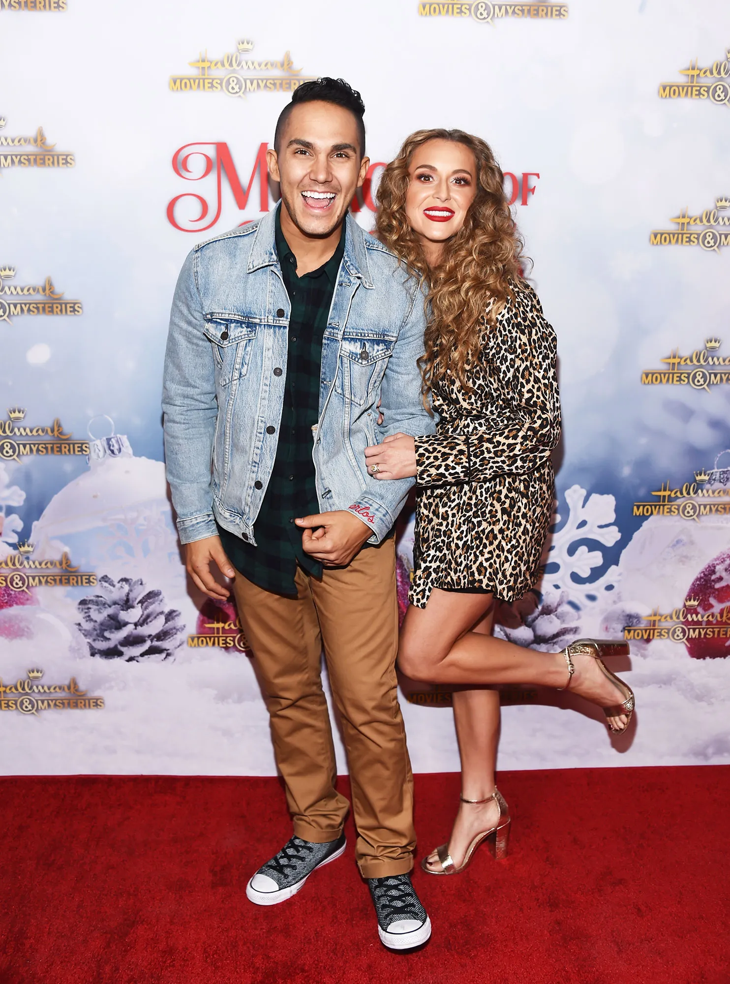 Actor Carlos PenaVega (L) and actress Alexa PenaVega